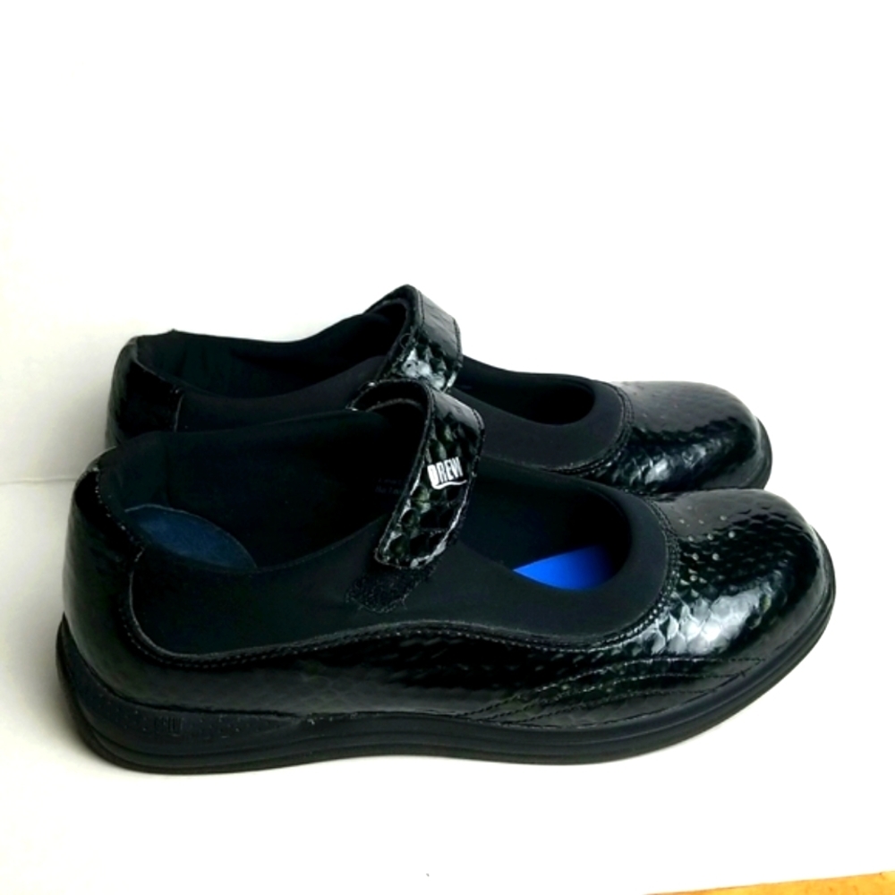 Drew Rose Croc Mary Janes Shoes